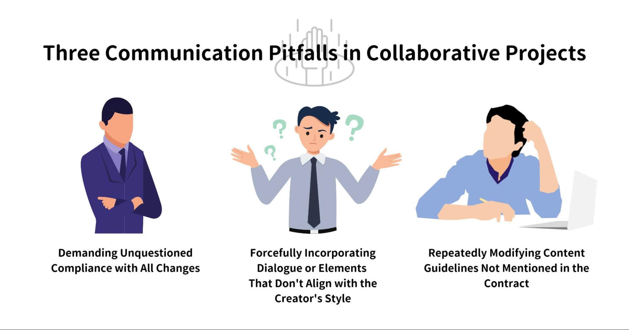 three communication pitfalls in collaborative projects