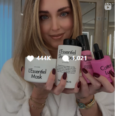 Mega influencer - Chiara Ferragni