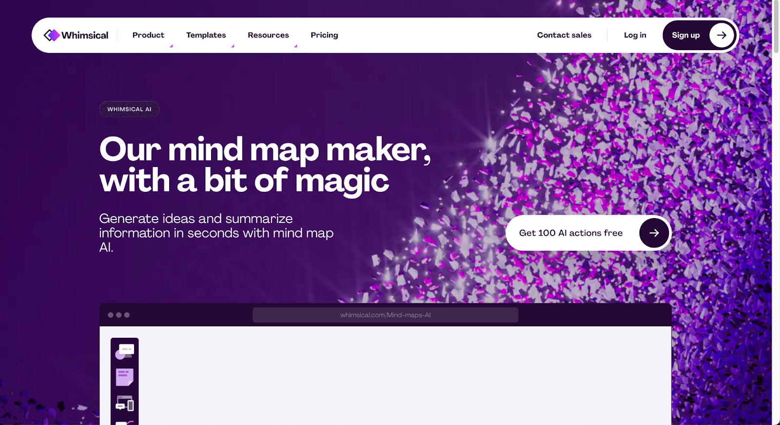 Whimsical - mind-map maker
